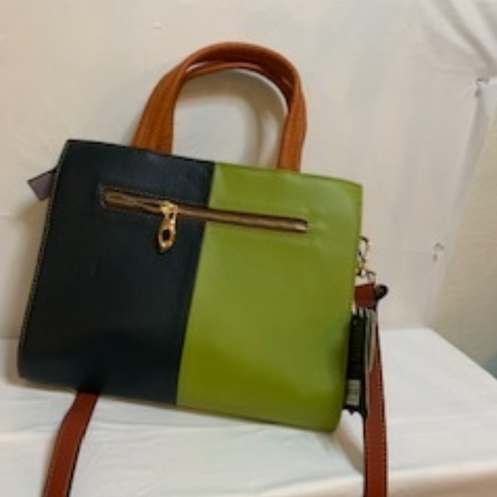 New Ameri Handbag Pastel -Patchwork - image 1